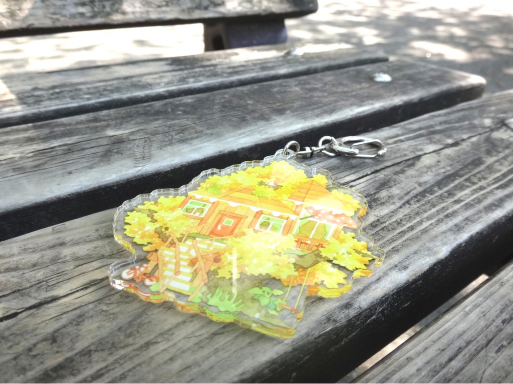 おうちキーホルダー