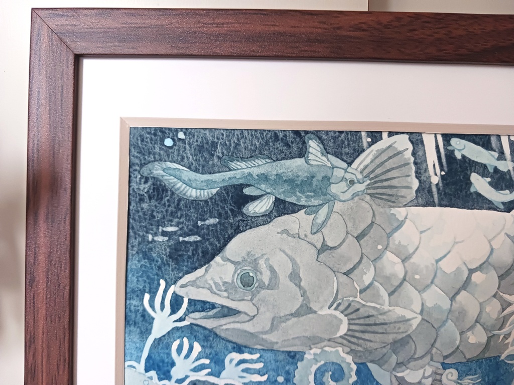 水彩画 原画「デボングリア」