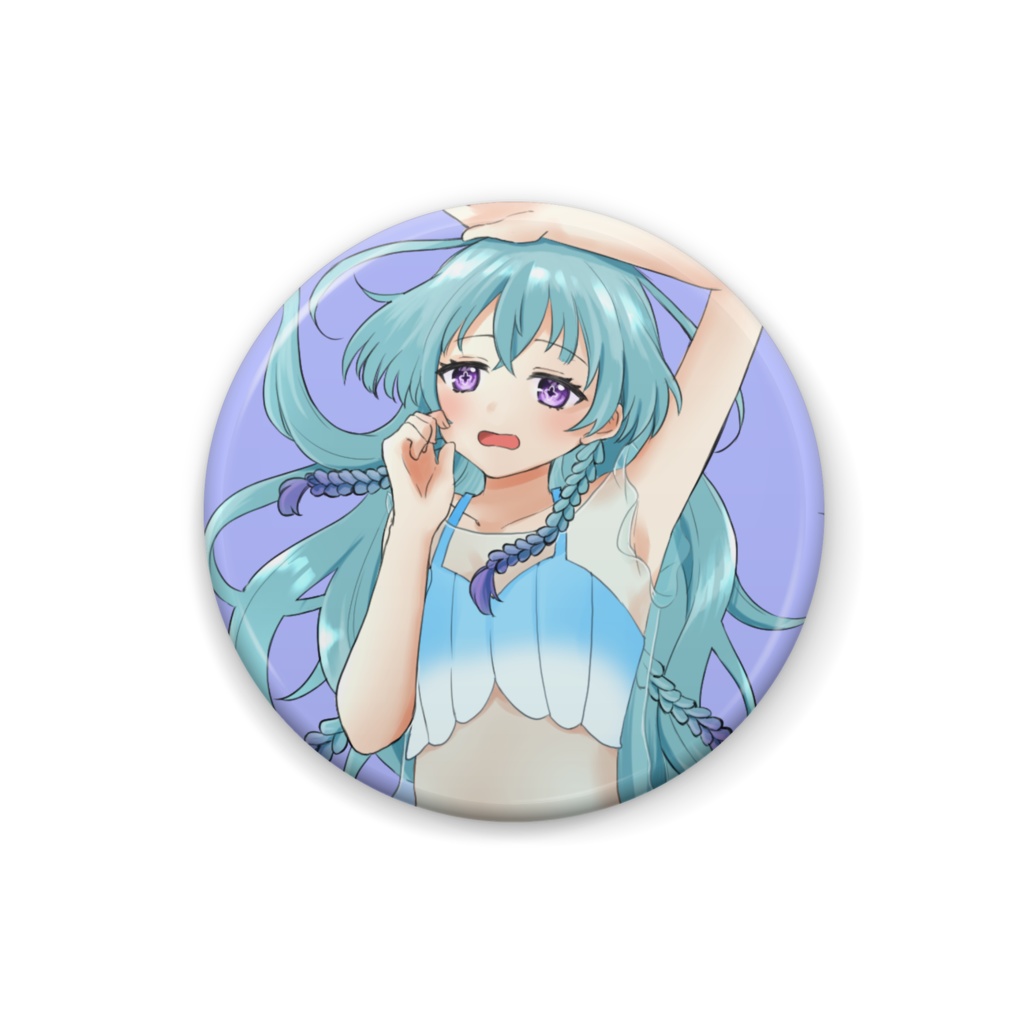 海月ぷかり缶バッジ