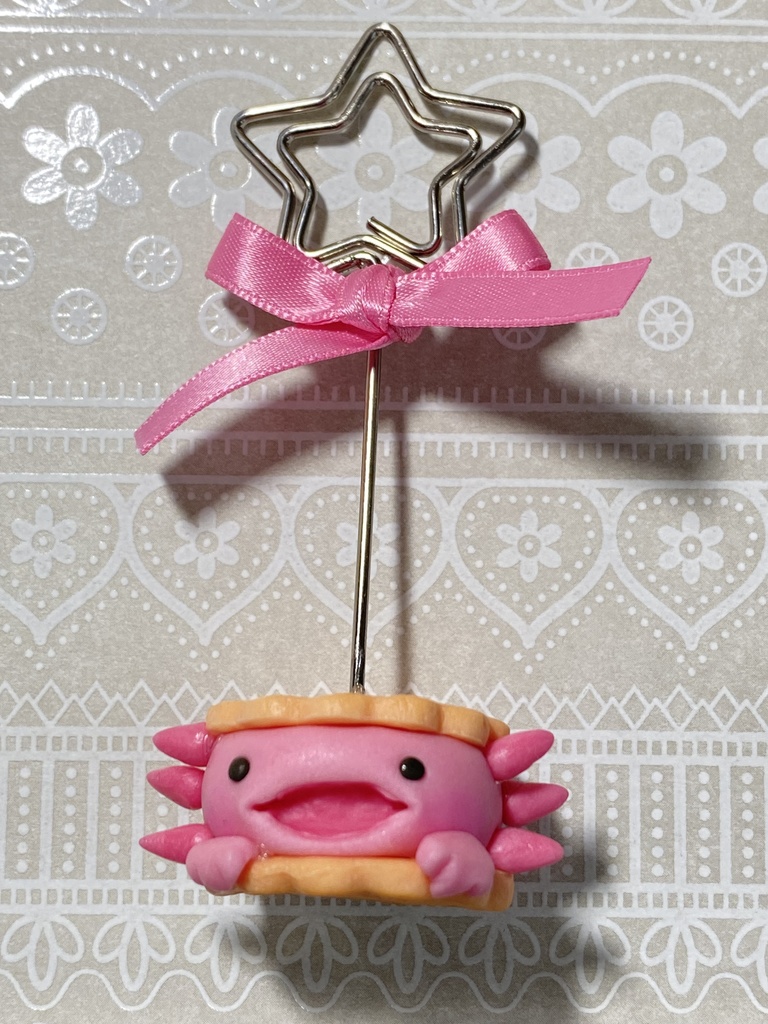 ウーパールーパーカードスタンド