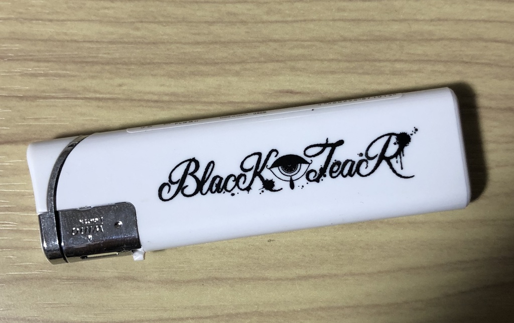 BlacK TeaRライター白
