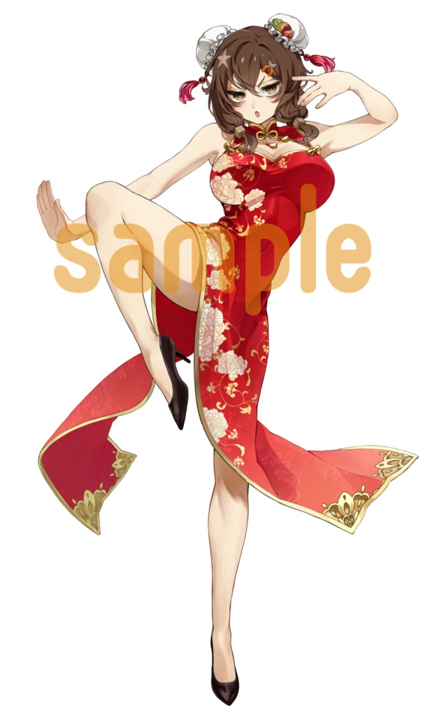 砕彩ちゃん アクリルスタンド ②チャイナ服ver