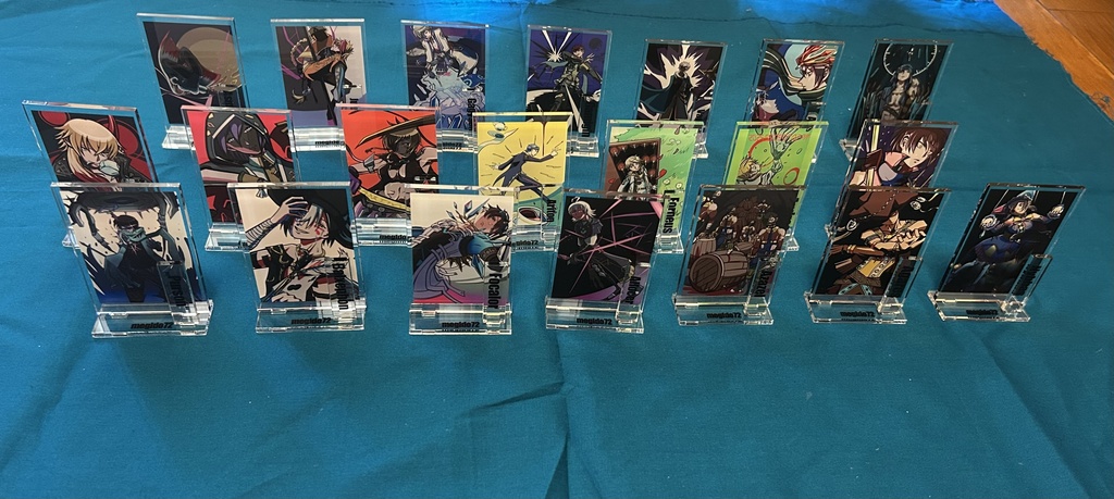 カードサイズアクリルスタンド