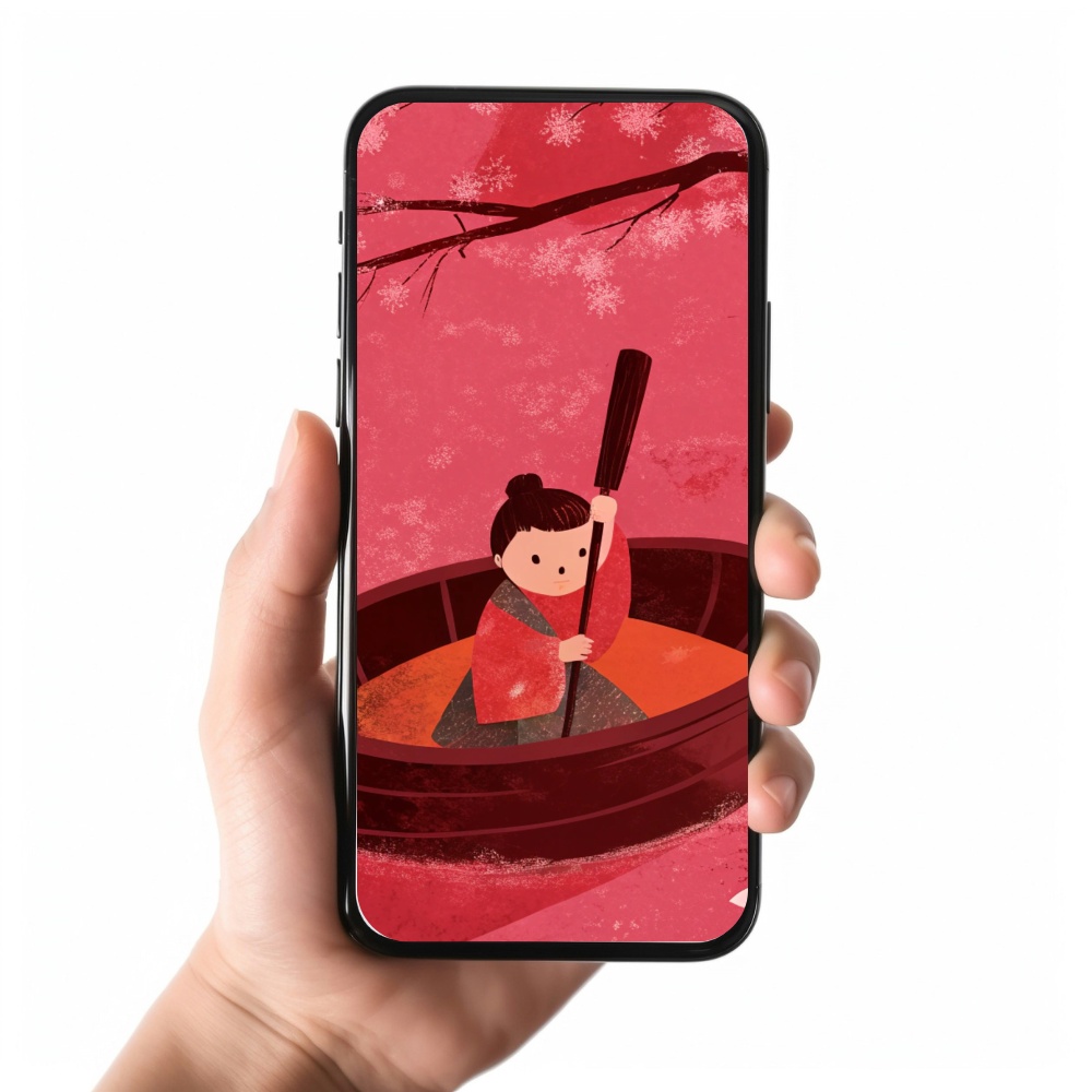 むかしばなしのスマホ壁紙