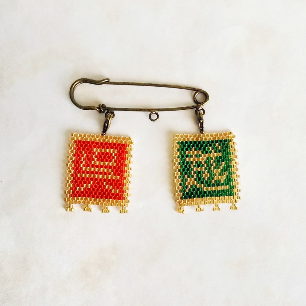 古の中国軍旗「呉越同舟」