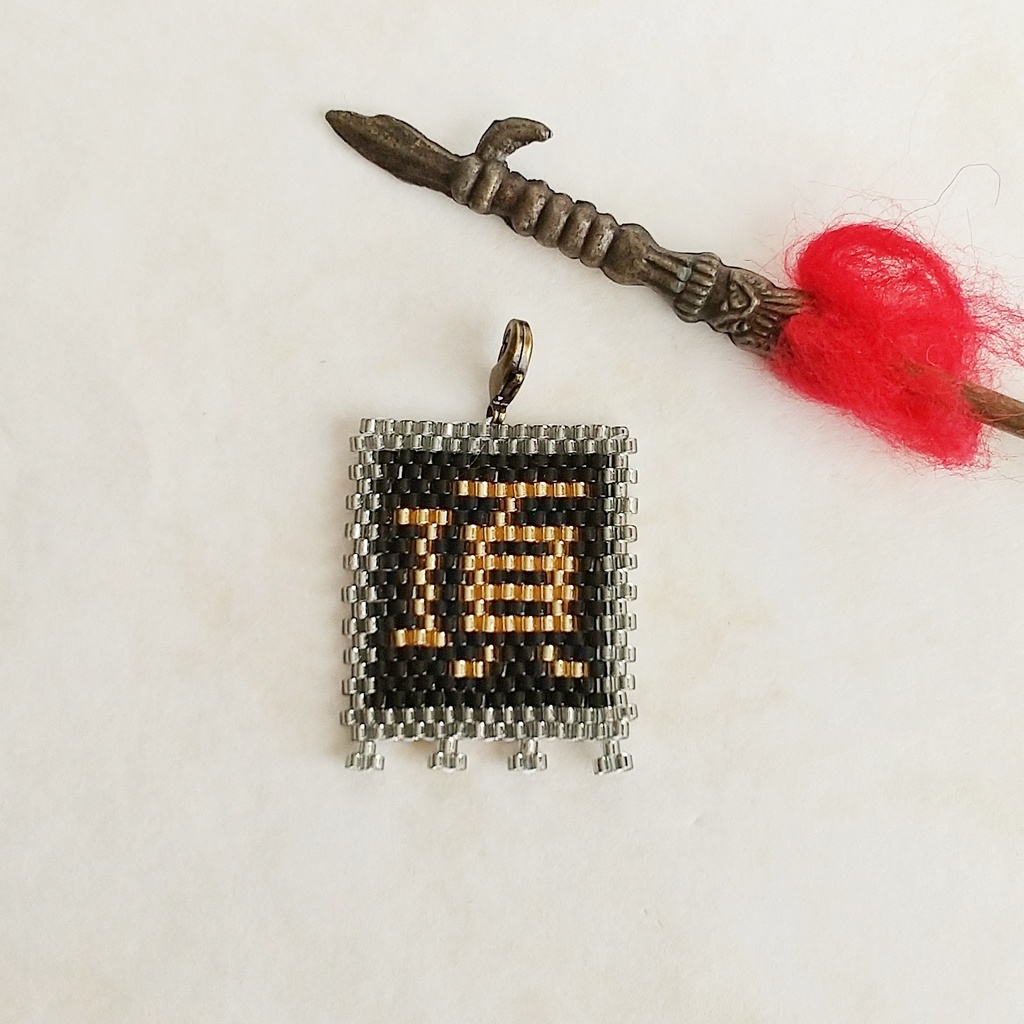 古の中国軍旗「項羽と騅」