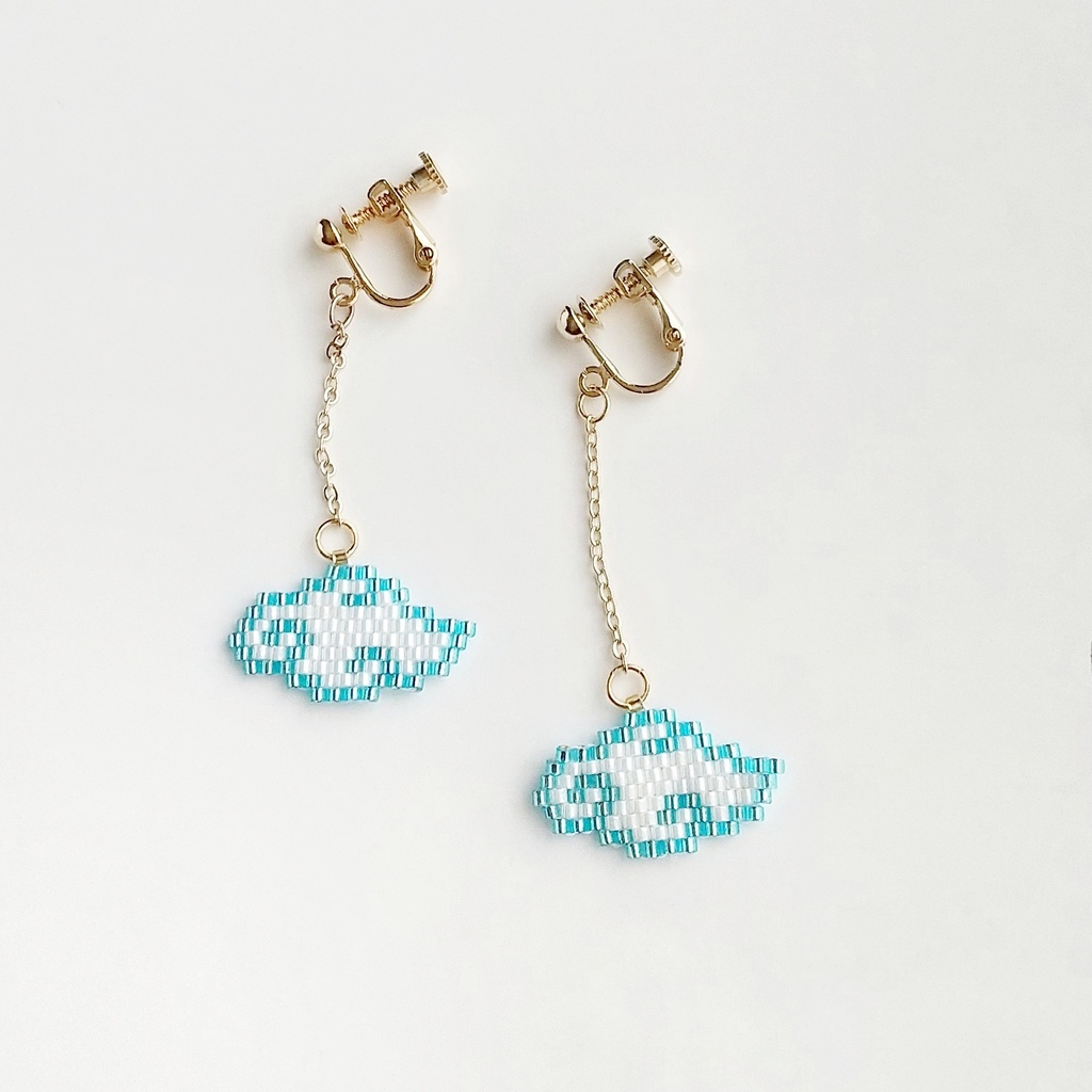 觔斗雲の耳飾り