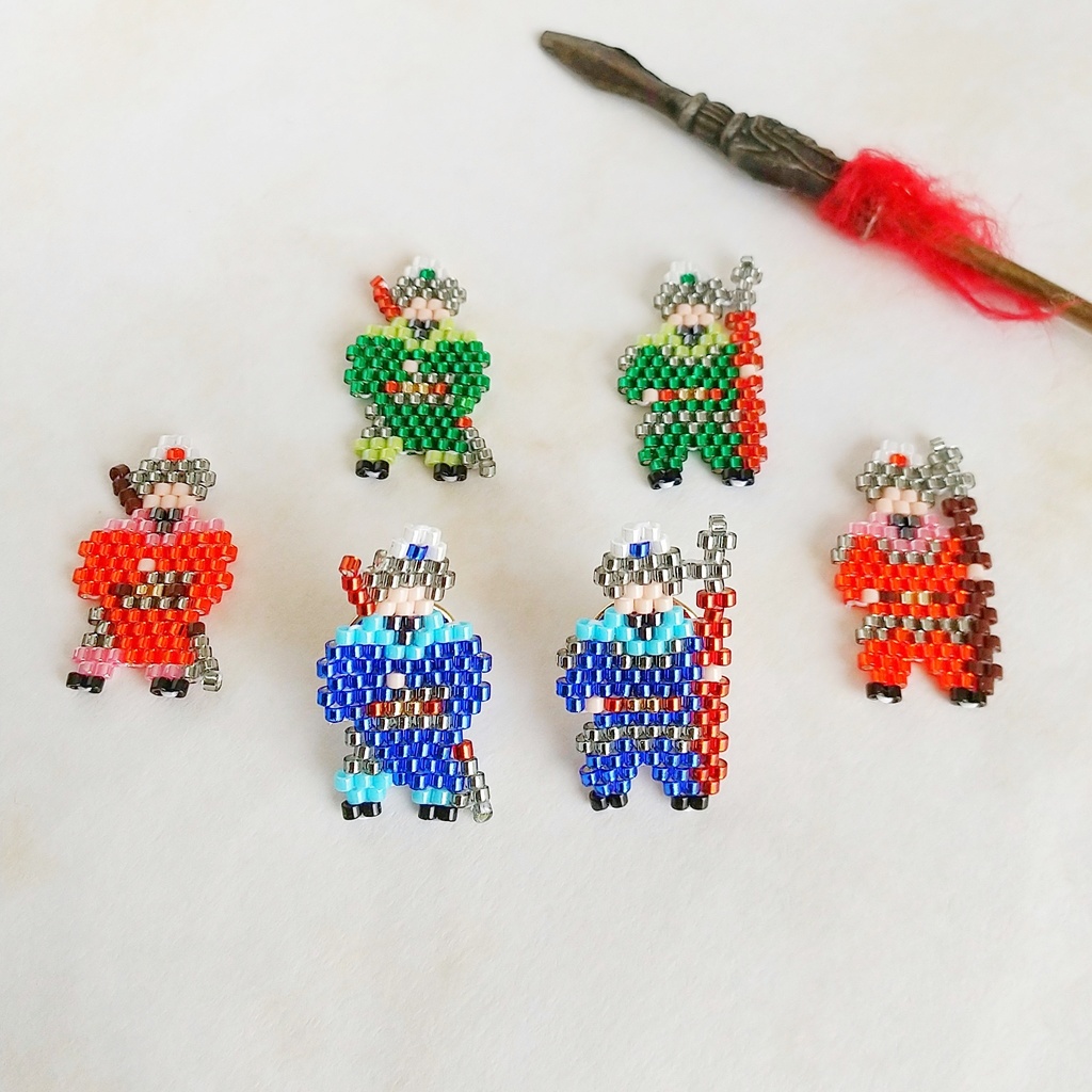 三国志「武将」 ピンバッジ