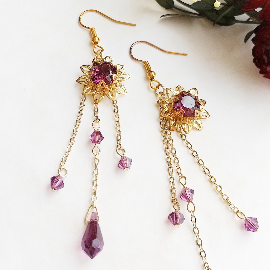 傾国の美女の耳飾り