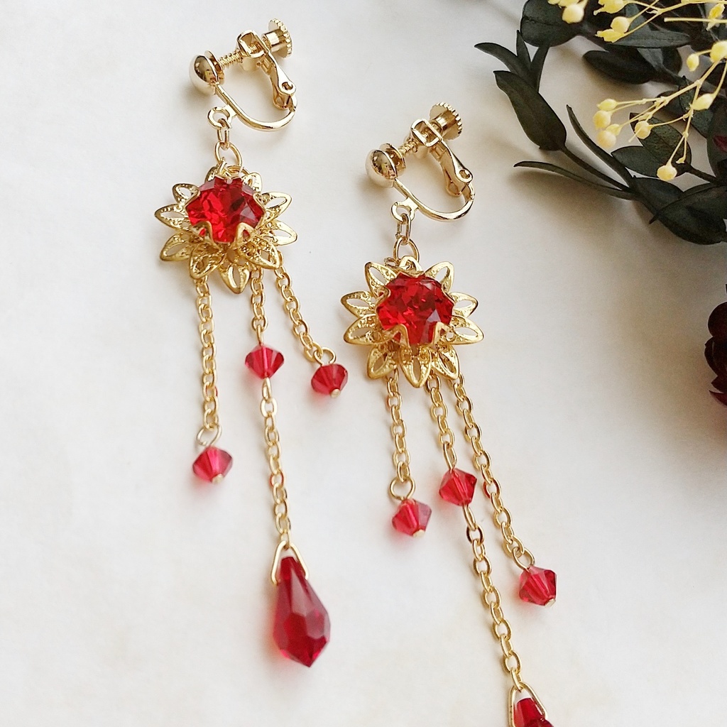 傾国の美女の耳飾り