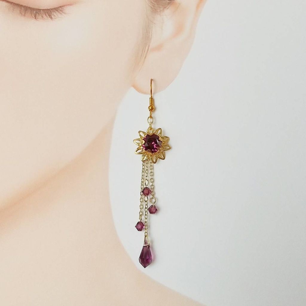 傾国の美女の耳飾り