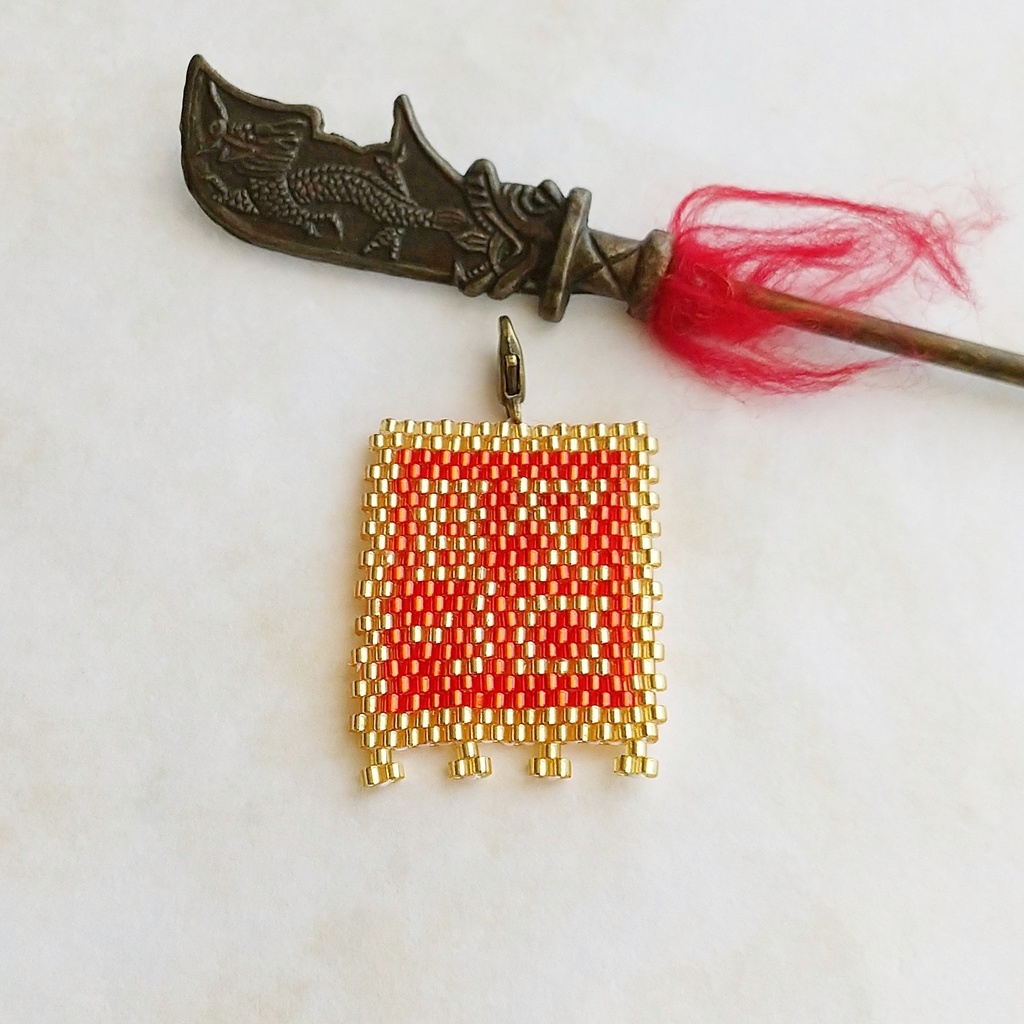 三国志軍旗「駱」