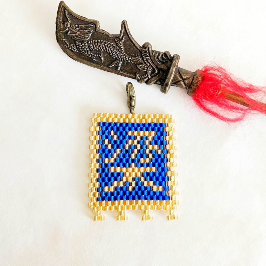 三国志軍旗「梁」