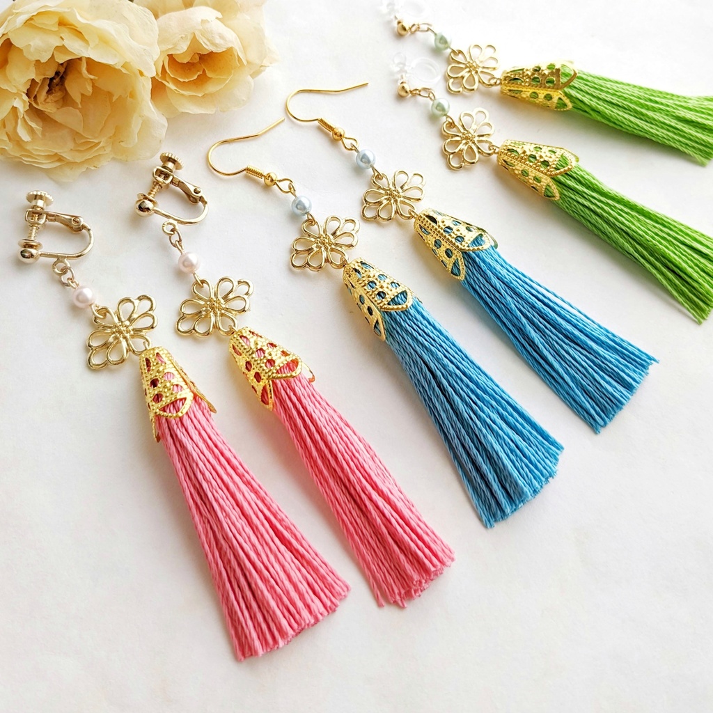 可憐な公主の耳飾り