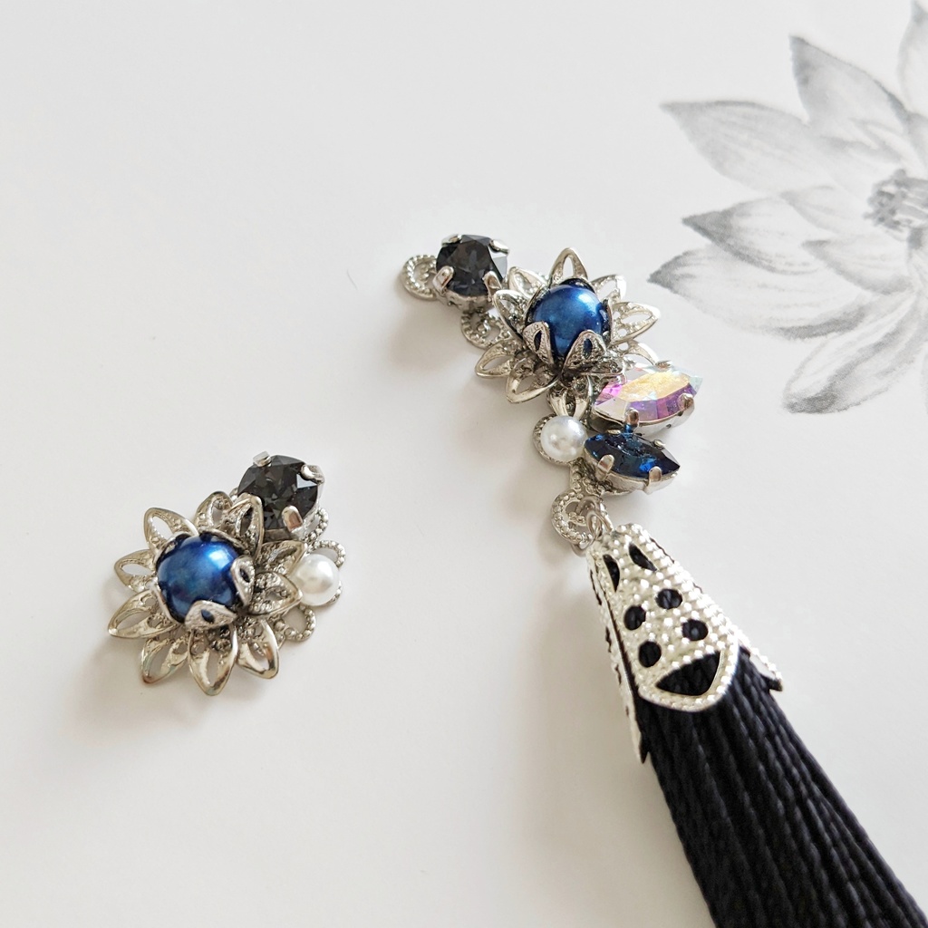 天姿秀出の耳飾り