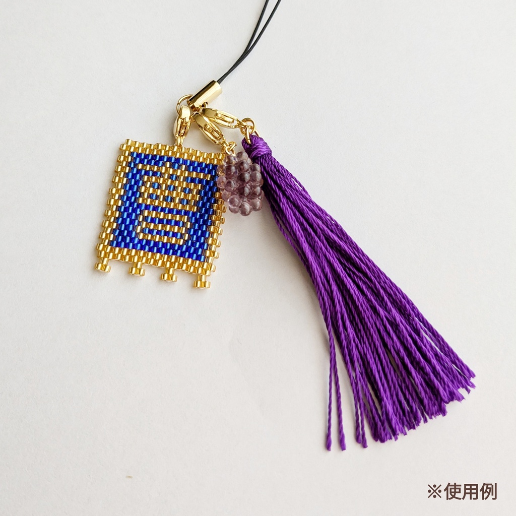 三国志?な甘味タッセル付きストラップ