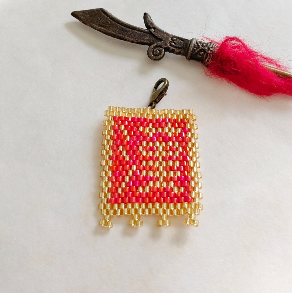 古の中国軍旗「漢」(後漢)