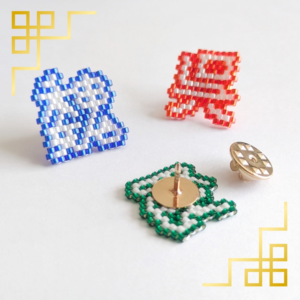 三国志「魏蜀呉」ピンバッジ