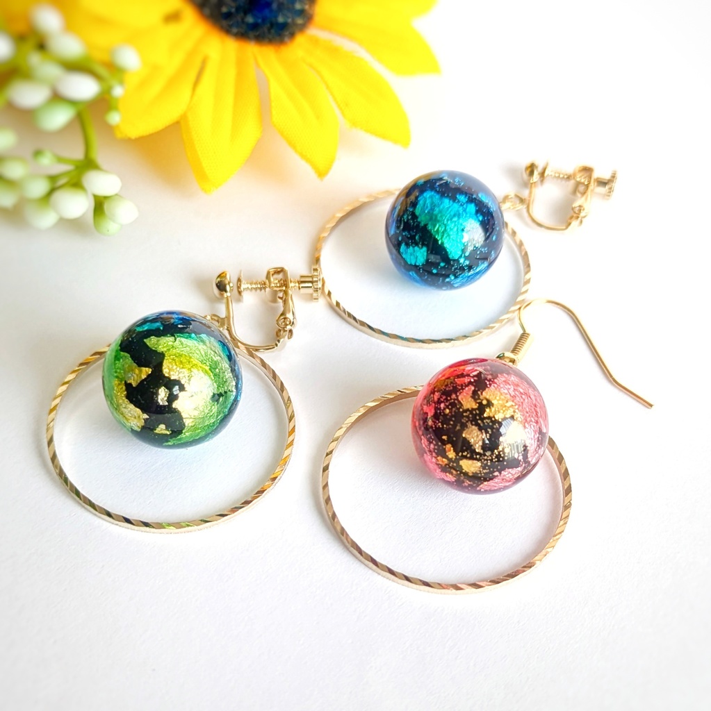 玉と環 イヤリング / ピアス