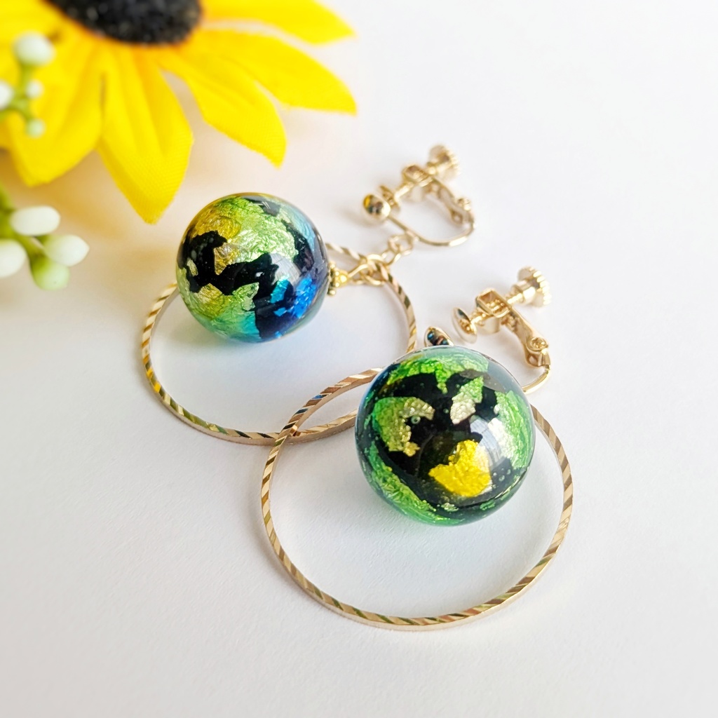 玉と環 イヤリング / ピアス