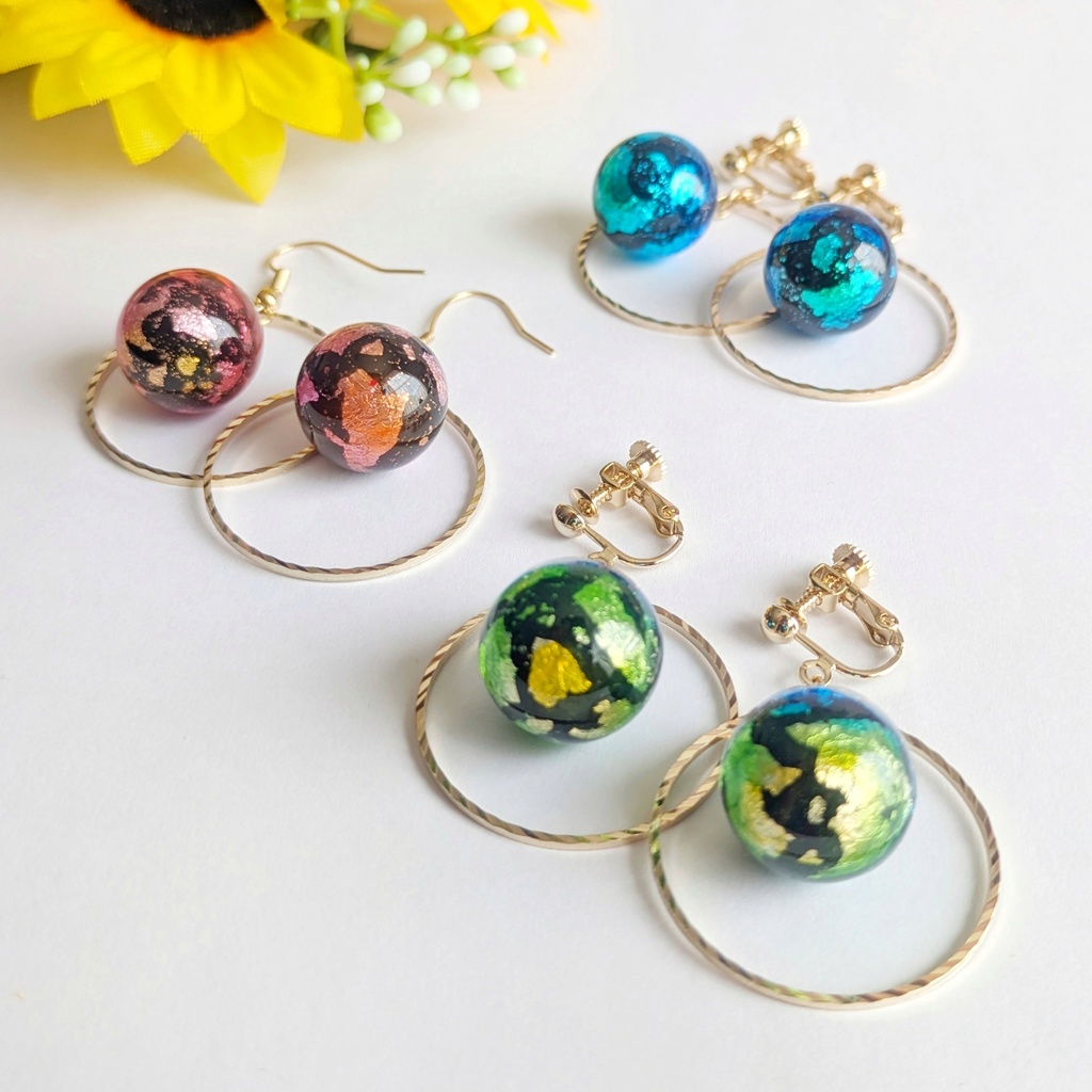 玉と環　イヤリング / ピアス
