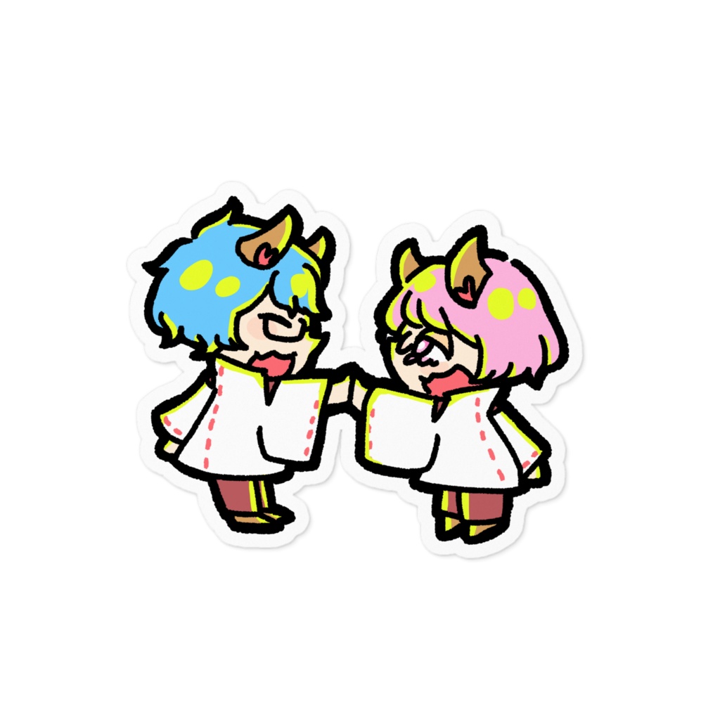【2頭身】すけこchさんステッカー
