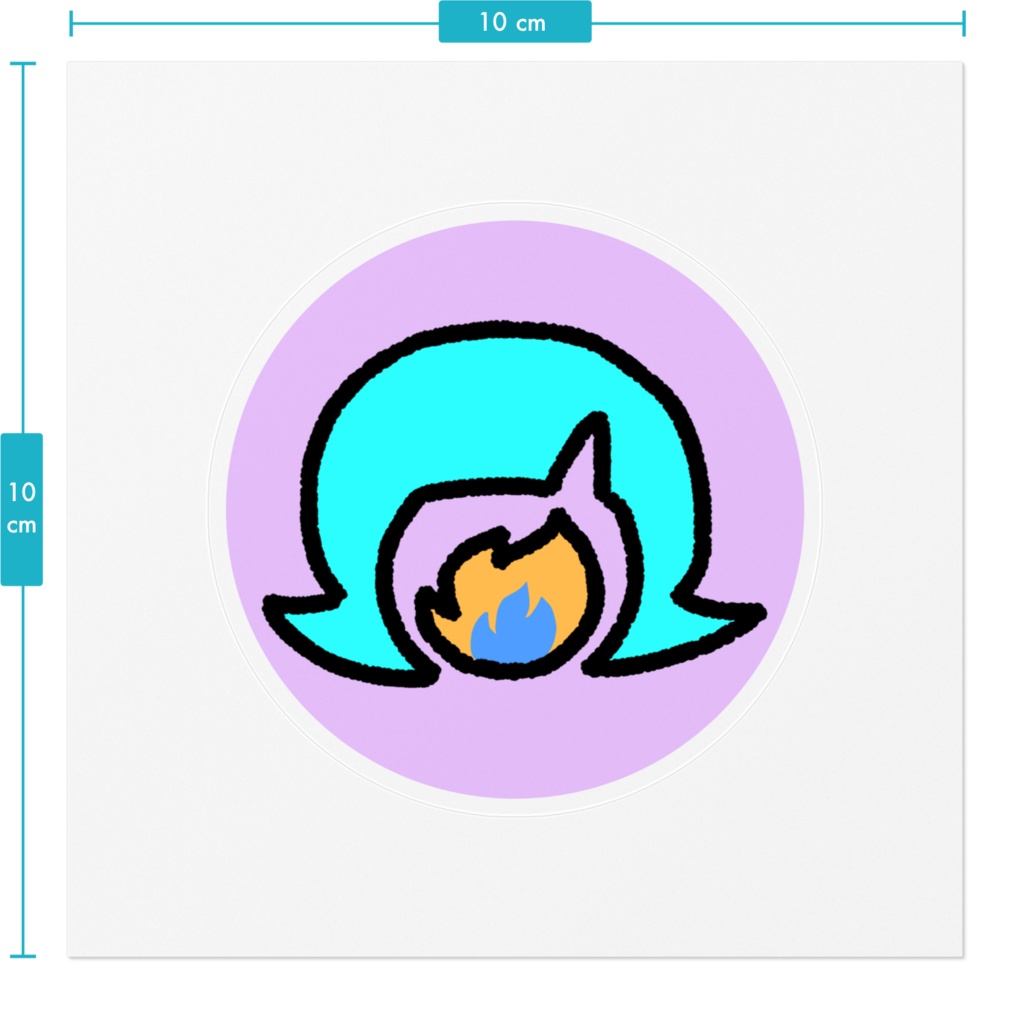 【店オス】さらみちゃんクリアステッカー