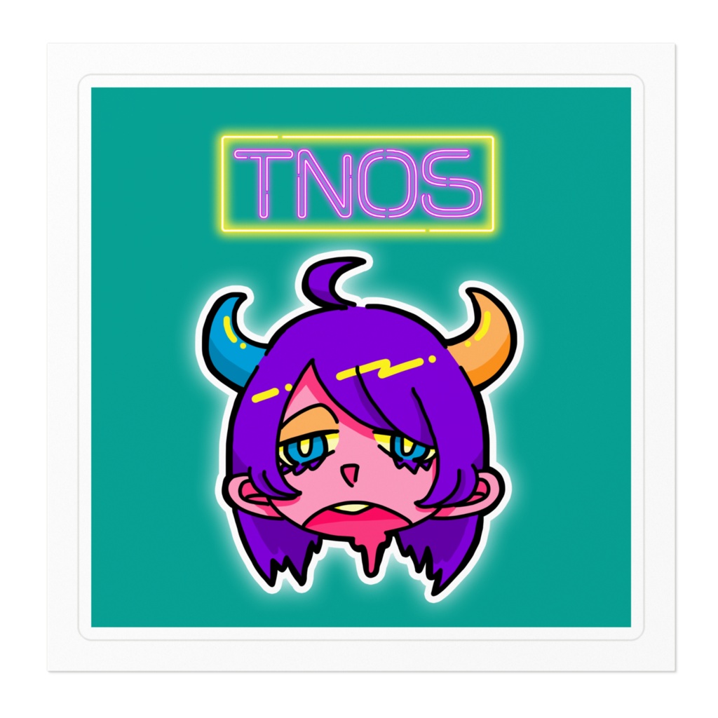 【店オス】いとへんビビットステッカー