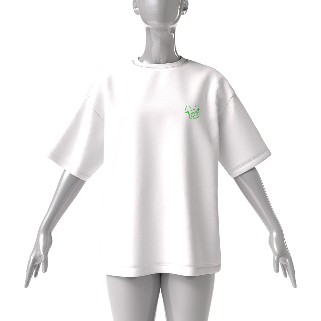 ステージPASS風 Tシャツ(半そで・ホワイト)