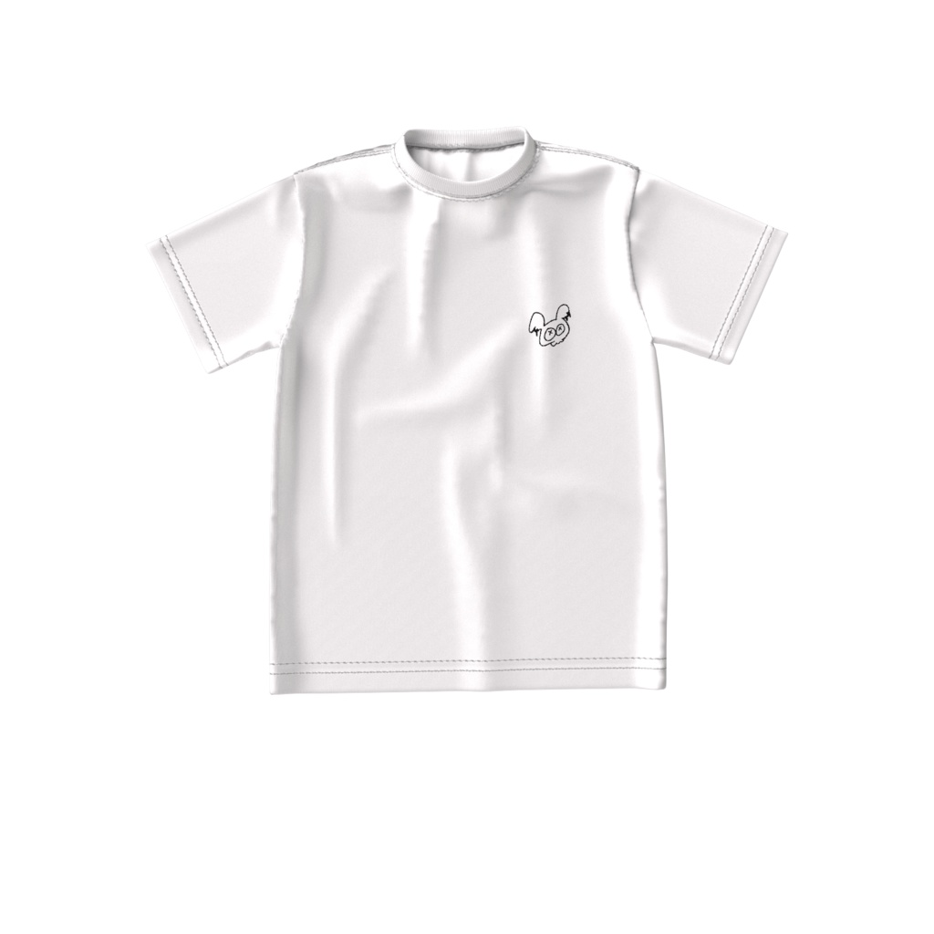 ステージPASS風 Tシャツ(半そで・ホワイト)