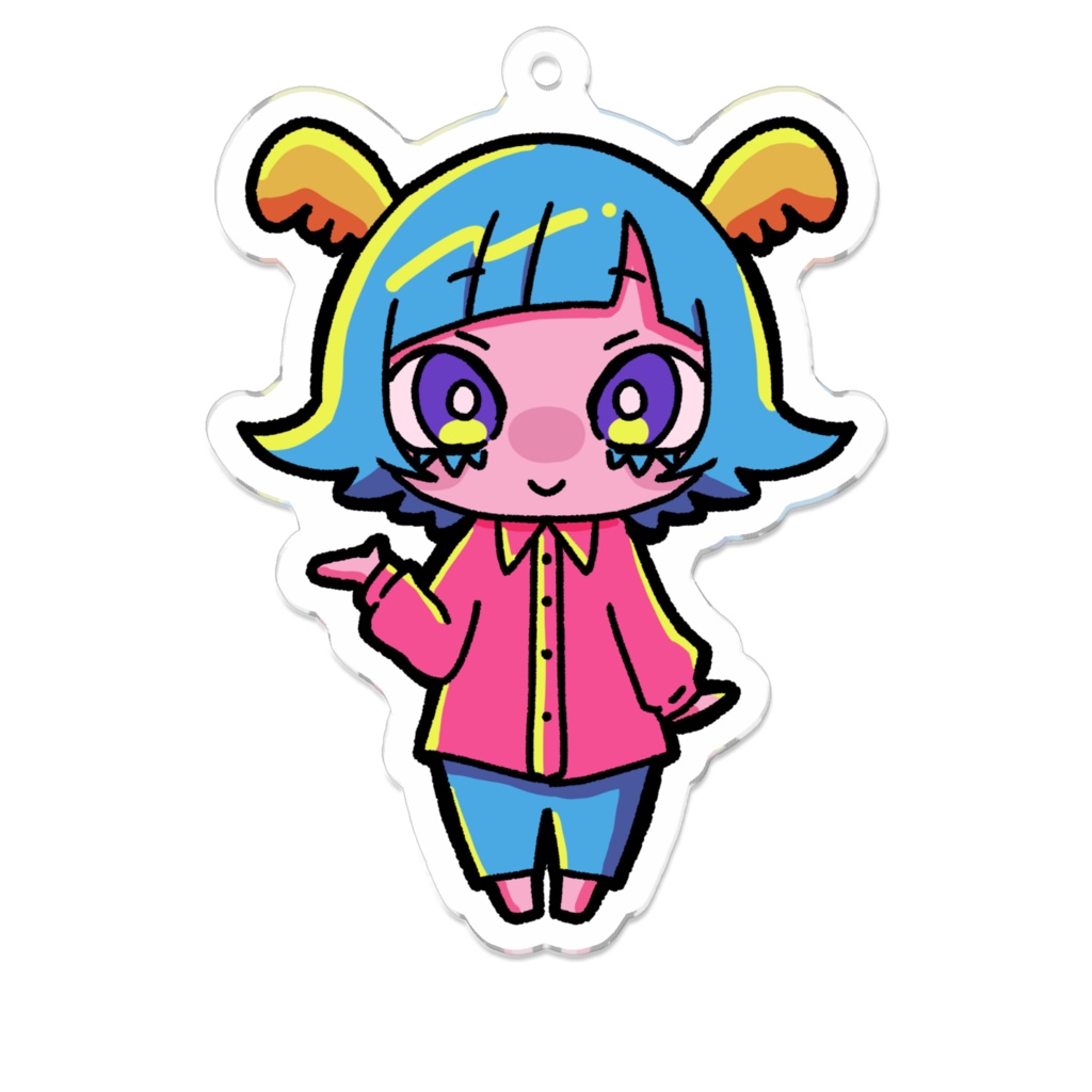 【さらみ】デフォルメアクキー