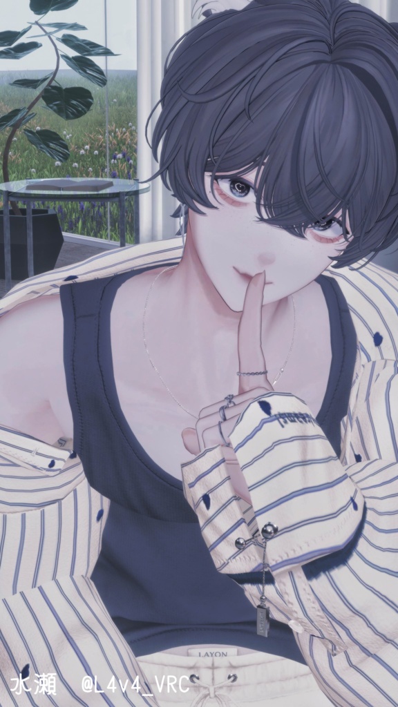 【12アバター対応】うごく!!ハートローディングアイテクスチャ