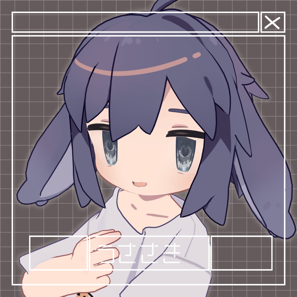 【12アバター対応】うごく!!ハートローディングアイテクスチャ