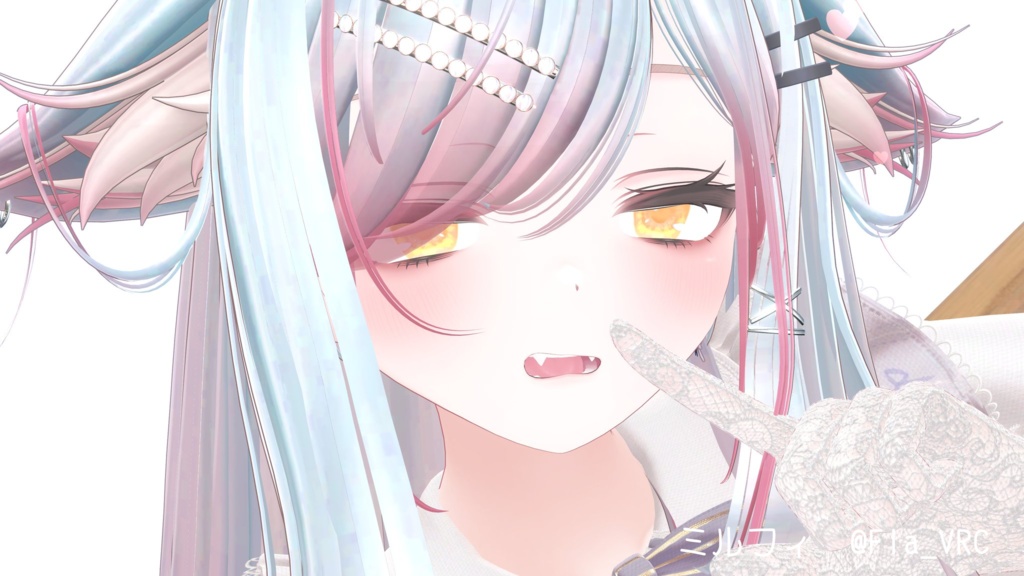 【12アバター対応】うごく!!ハートローディングアイテクスチャ