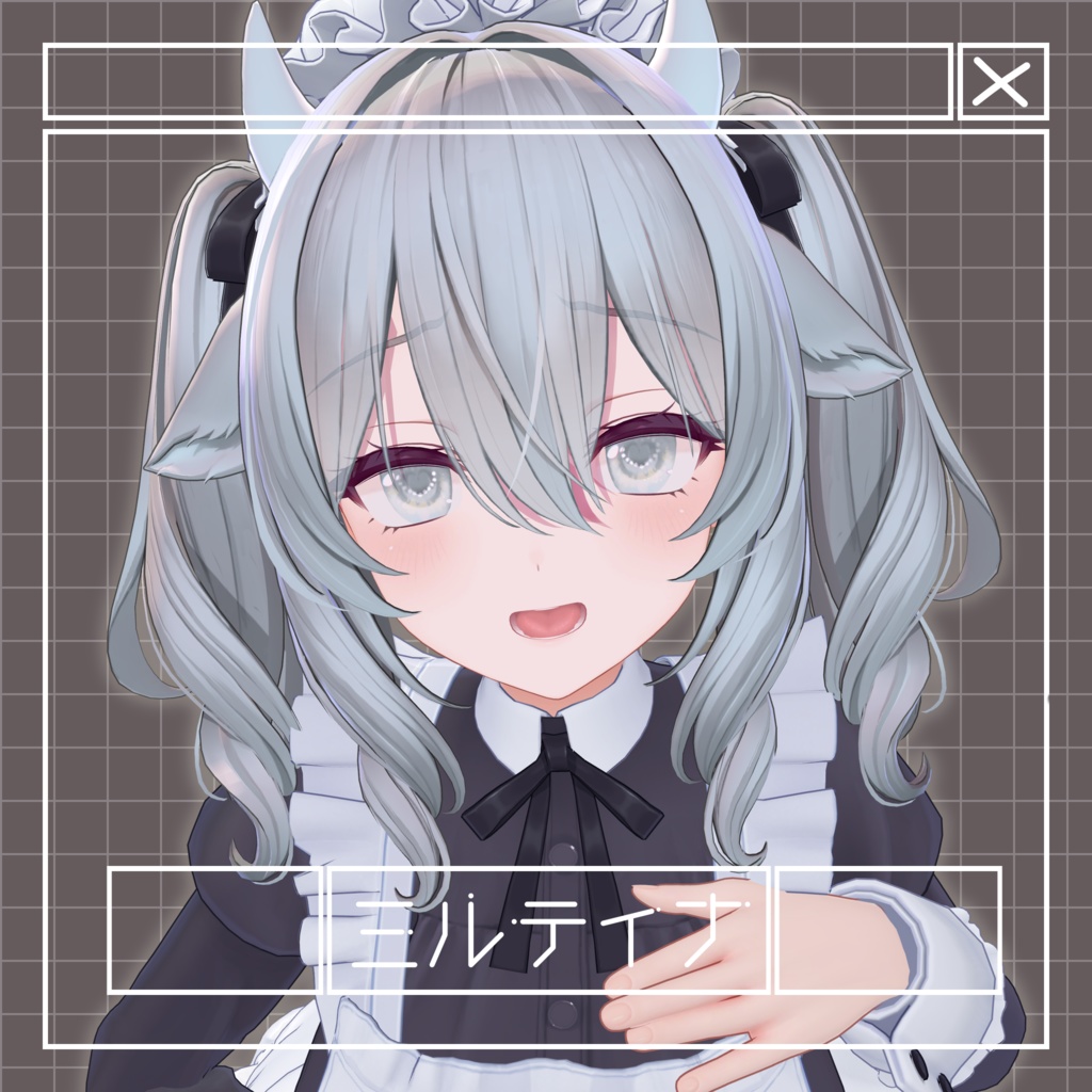 【12アバター対応】うごく!!ハートローディングアイテクスチャ