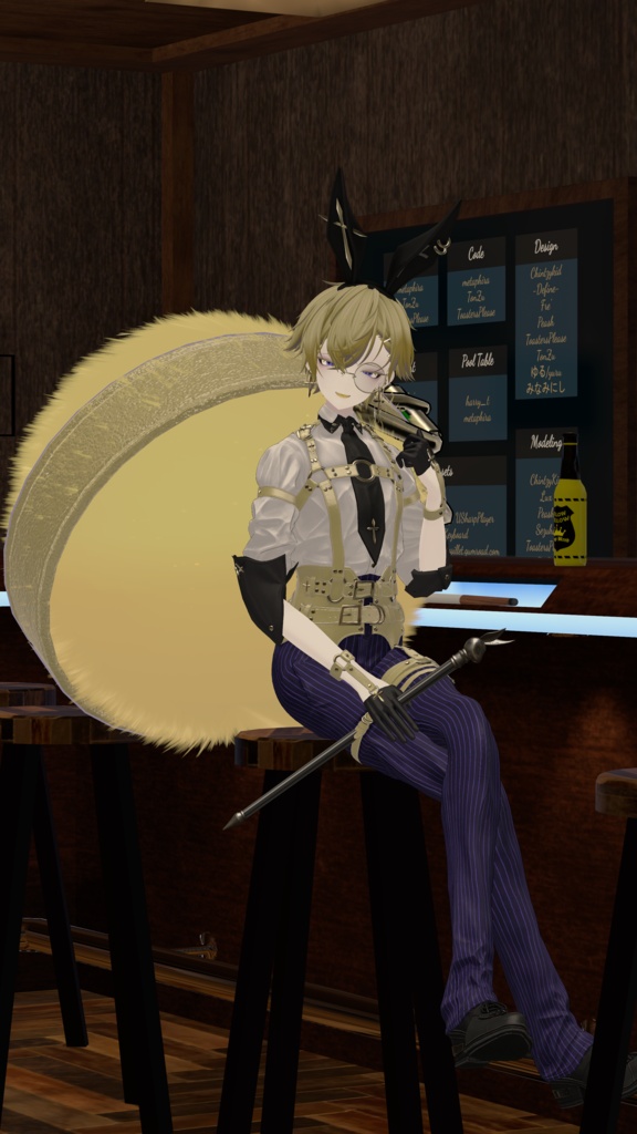 【22アバター対応】BIG!BIG!RabbitTail