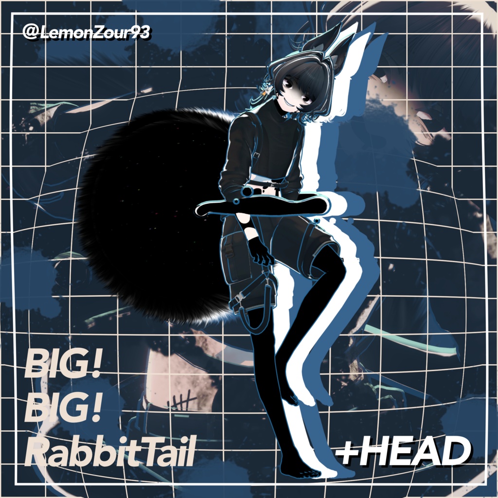 【3日間無料配布】BIG!BIG!RabbitTail【+HEAD対応】