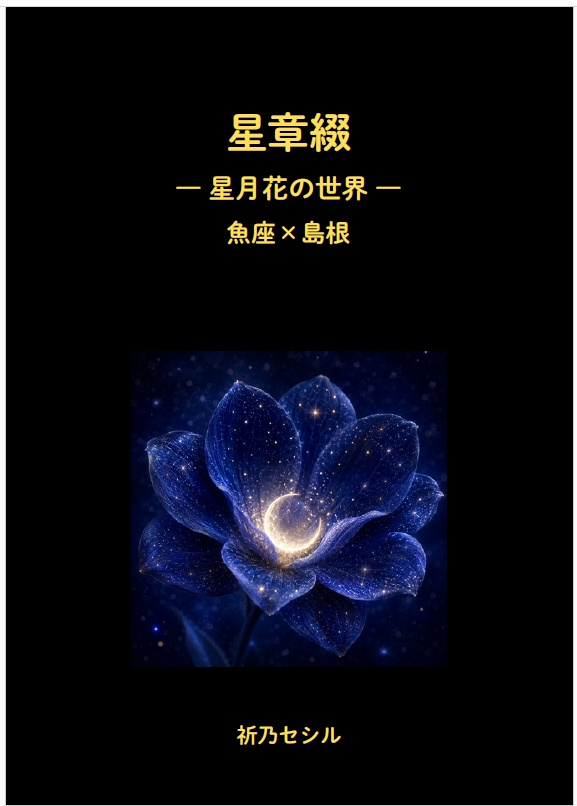 星章綴｜星月花の世界｜魚座×島根