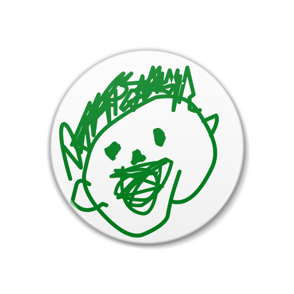 かっくんアイコンバッジ