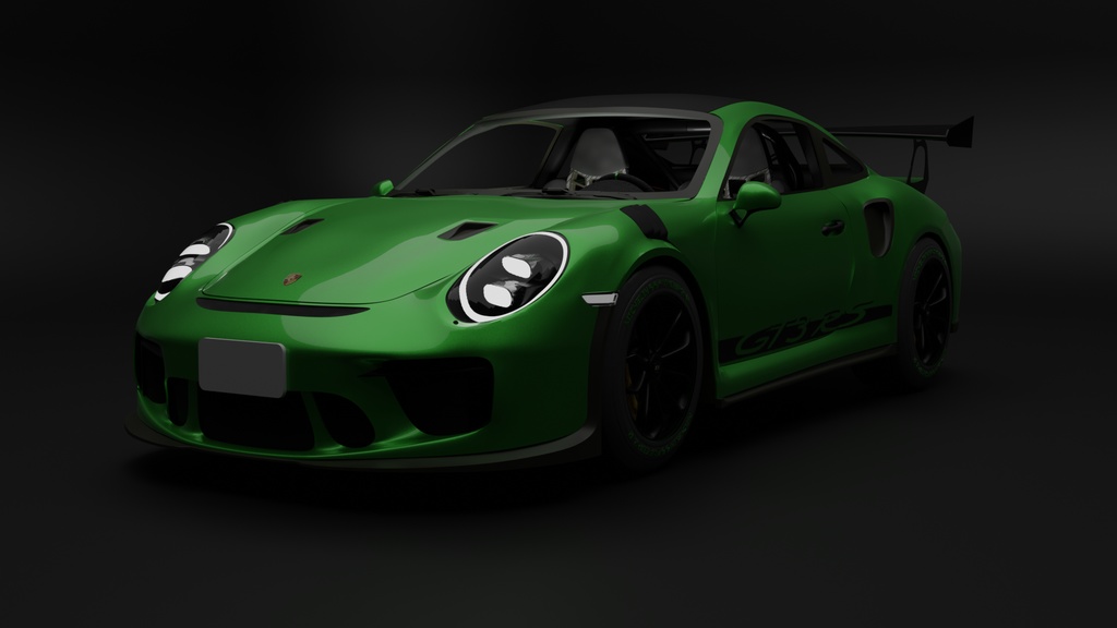 ポルシェ GT3 RS 991 3Dデータ