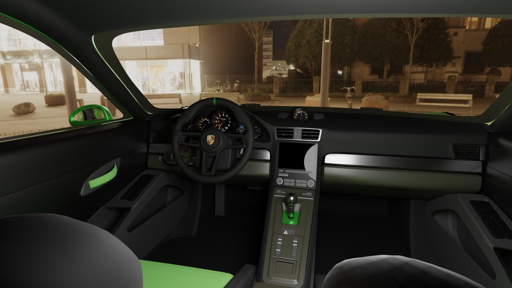 ポルシェ GT3 RS 991 3Dデータ