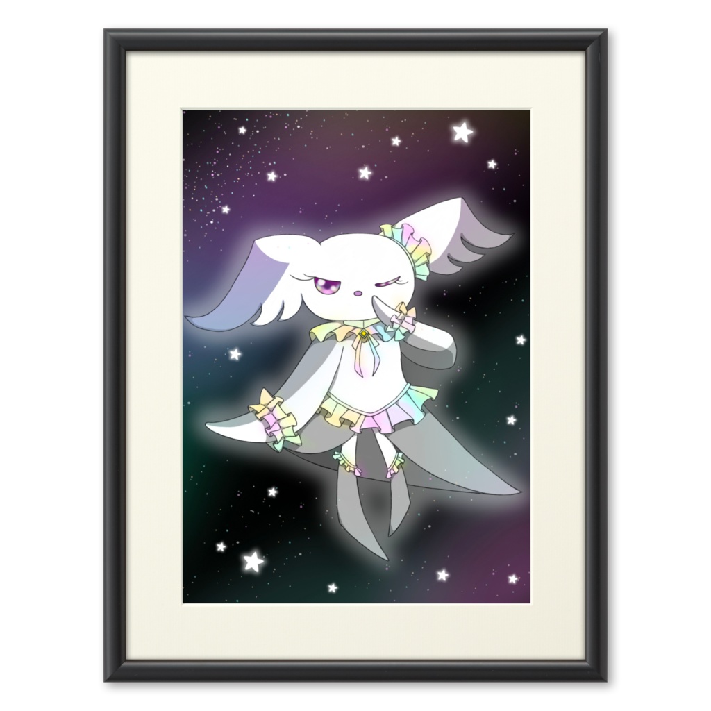 クルナ 複製画(プリモアート) 額縁ブラック