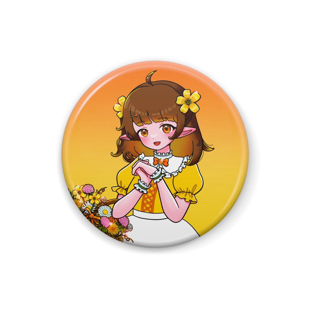 野花あんな(通常衣装) 缶バッジ