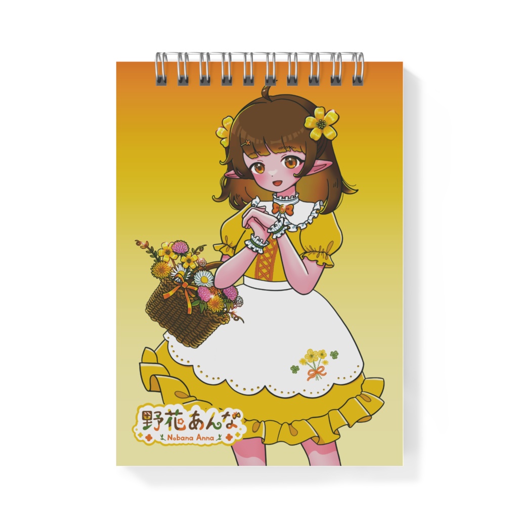 野花あんな(通常衣装) メモ帳 - A6 - 片面