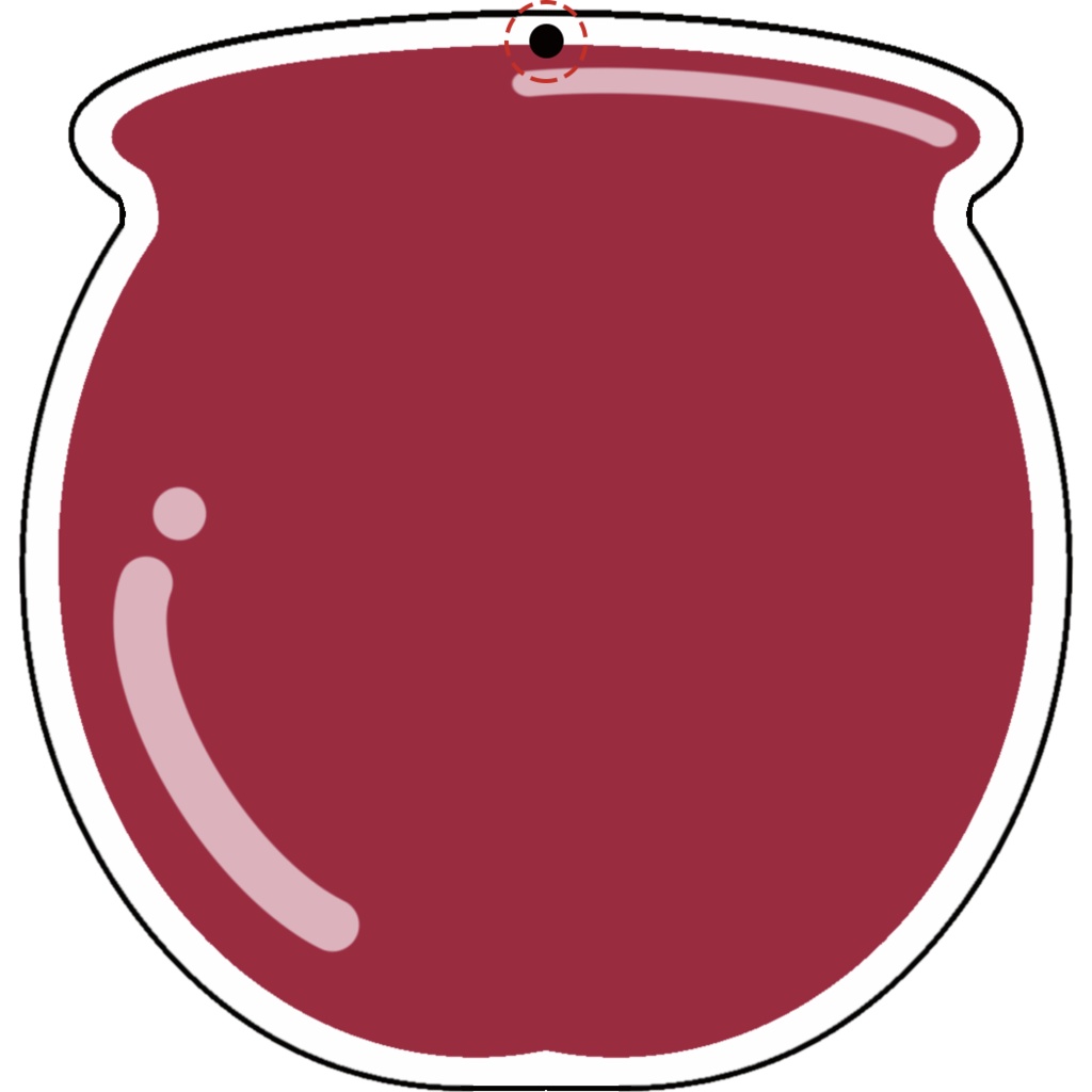 スグアオ シャカシャカアクキー りんご飴Ver