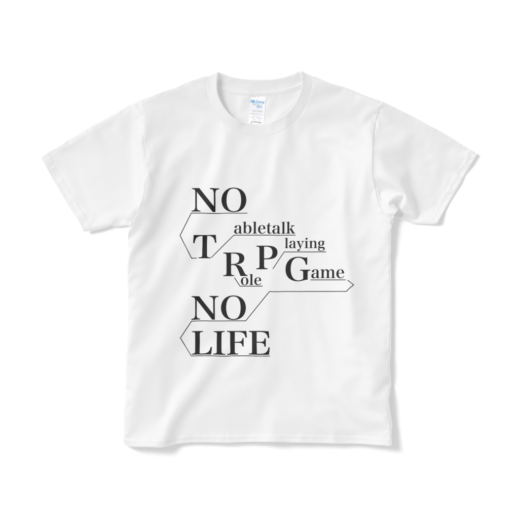NO TRPG NO LIFE T SHIRT