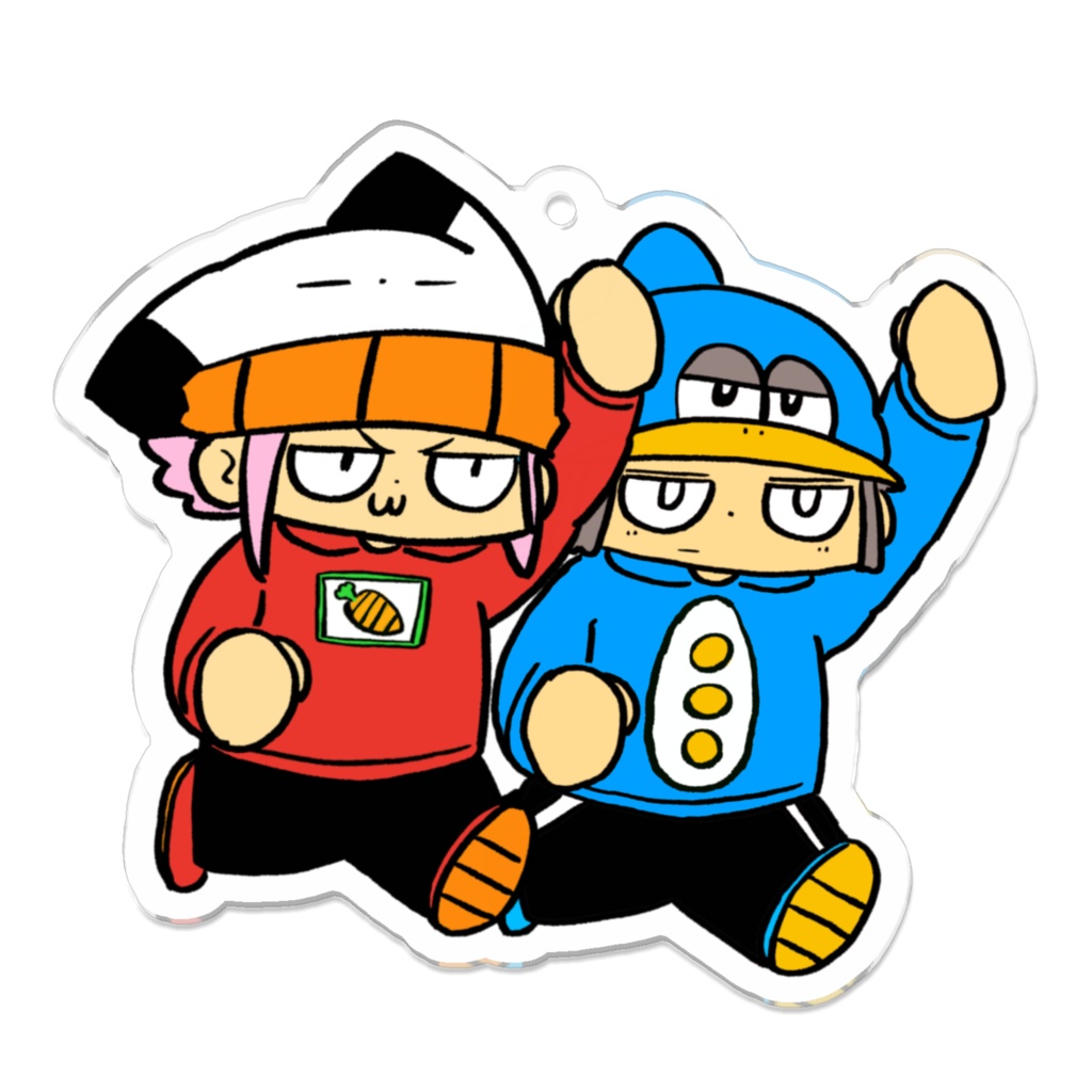 【P】ウサヤマ&コルリ〈アクリルキーホルダー〉