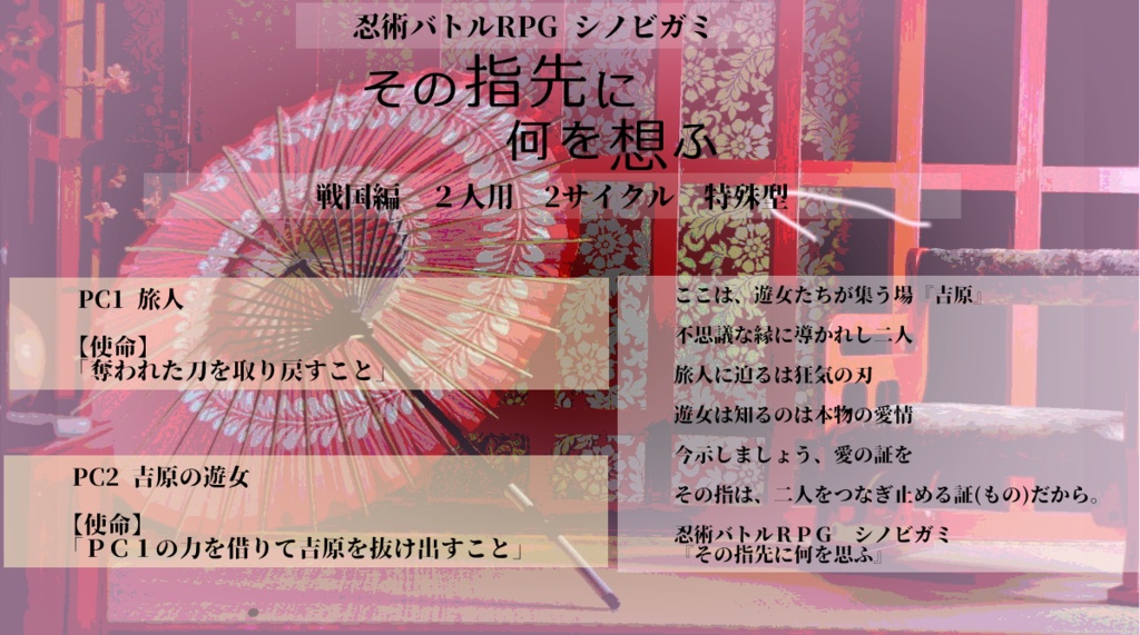 忍術バトルRPG シノビガミ シナリオ集『SelectA』