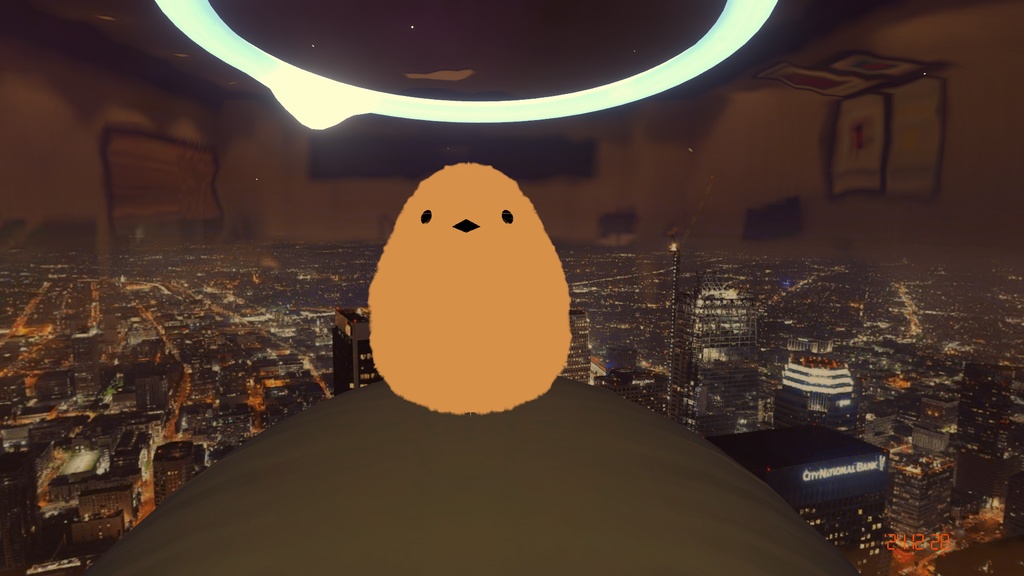 【無料版あり】肩乗りシマエナガ【夏バージョン追加!!!】