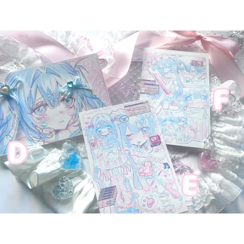 【21日(金)21時~販売開始】🫧原画販売🫧